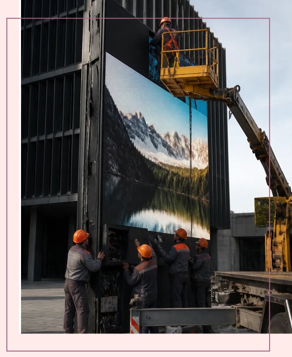 Размещение DOOH рекламы в Орске на цифровых экранах